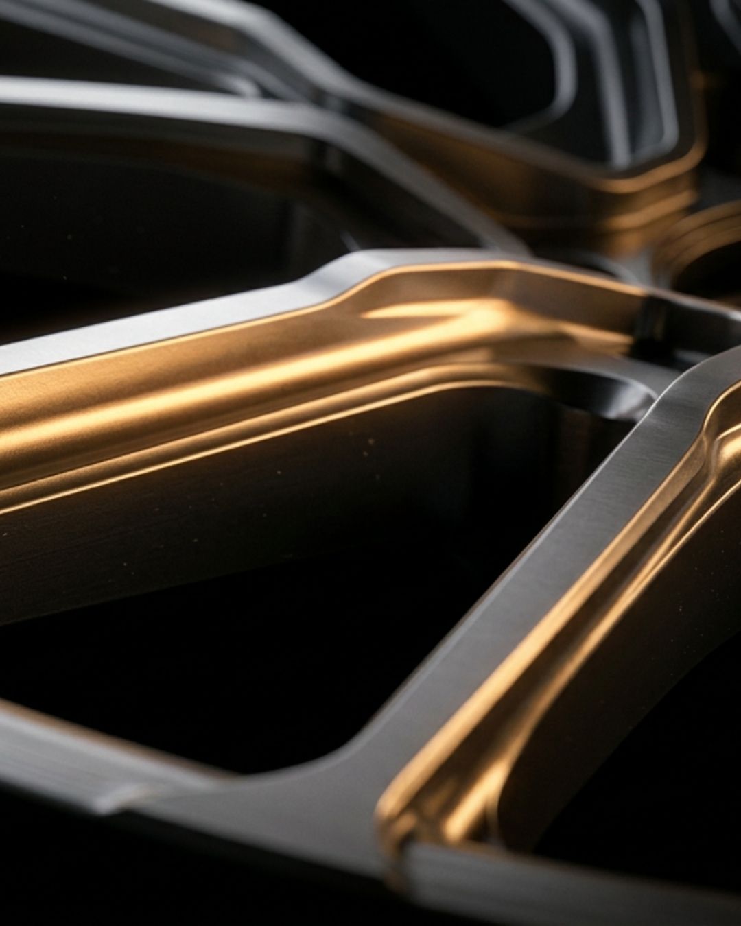 Forged wheel spokes